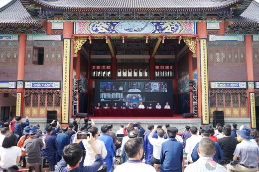 2021年中国—东南亚道教城隍信仰文化系列活动在浙江义乌开幕