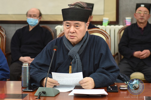 中国道教协会召开专题会议传达学习全国宗教工作会议精神